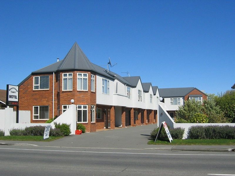 Rosewood Court Motel Christchurch Buitenkant foto